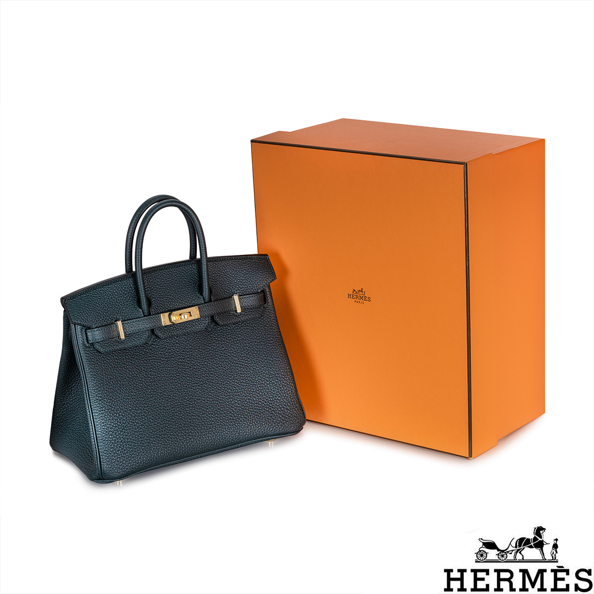 Hermes Birkin 25 Verso Vert Cypress Cardamom with GHW – LuxuryPromise